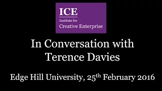 ICE In Conversation with Terence Davies