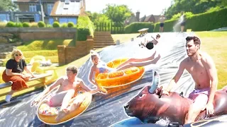 SLIP N SLIDE & POOL DAY!