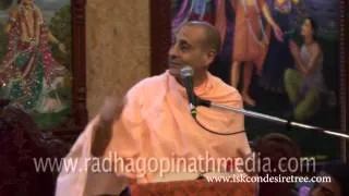 Total surrender removes fear …   Radhanath Swami