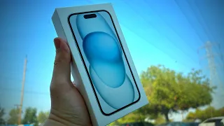 iPhone 15 Pickup & Unboxing!