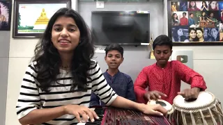 Mere dholna sun (COVER) by Maithili Thakur, Rishav Thakur and Ayachi Thakur