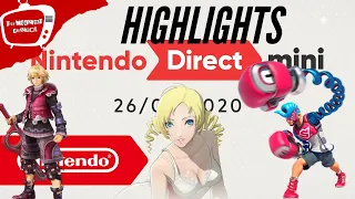 Nintendo direct mini highlights (3/26/20)