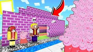 BASE 100% SEGURA VS APOCALIPSIS DE PEPPA PIG EN MINECRAFT