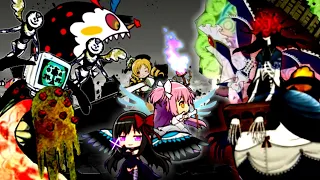 The Battle Cats × Madoka Magica - All Witches BOSS!!