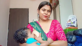 cute baby cute bhabhi ka feeding vlog @manulifestyle-bl4du@tutusaha7054