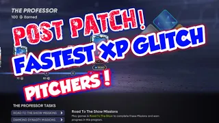 FASTEST XP GLITCH POST PATCH IN MLB THE SHOW 21 FOR PITCHERS DIAMOND DYNASTY RTTS