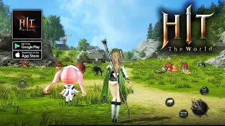 HIT: The World (JP) - MMORPG Official Launch Gameplay (Android/iOS)