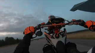 Ktm exc 500 & husquarna 501 stunting Streetbike Bergen