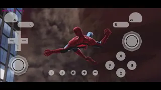 Spider-Man Web of Shadows on phone using classic dolphin emulator