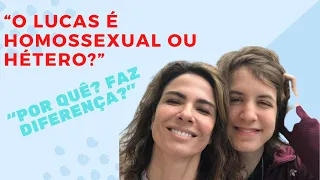 Luciana Gimenez se irrita, ao ser questionada sobre sexualidade do filho.