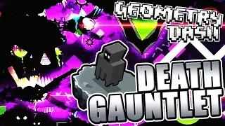 DIFFICULT! ~ Geometry Dash 2.11 DEATH GAUNTLET All Levels COMPLETE