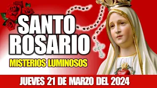 SANTO ROSARIO DE HOY JUEVES 21 DE MARZO 2024 | ROSARIO DE FATIMA