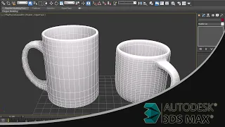 How to model a coffee mug in 3ds Max