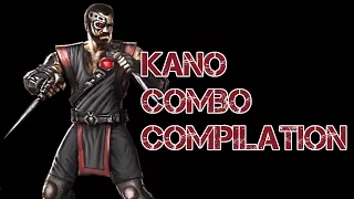 Mortal Kombat 9 - Kano: Combo Compilation [2015] [60 FPS]