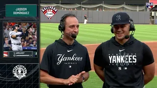 Jasson Dominguez on his Yankee Stadium Home Run and "Martian" Nickname!