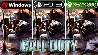 Call of Duty | PC vs PS3 vs Xbox 360 | Graphics Comparison