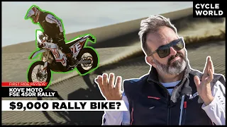 We Ride the CHEAPEST 450 RALLY BIKE You Can Buy? | Kove Moto FSE 450R Rally