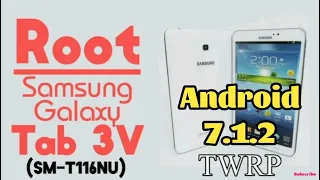 ANDROID 7.1.2 SAMSUNG TAB 3V T113/T116