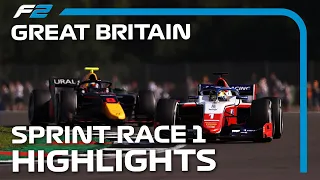 F2 Sprint Race 1 Highlights | 2021 British Grand Prix