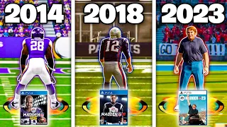 ONE Touchdown With The Cover Athlete In EVERY Madden!
