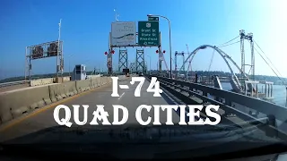 I-74 Bridge | Quad Cities | May 2020 Construction | Time Lapse