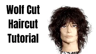 How to Cut a Wolf Cut Haircut - TheSalonGuy