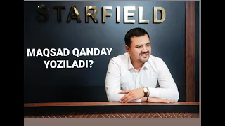 Maqsad qanday yoziladi