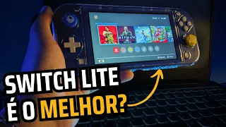 Um dia na vida de um GAMER comprando seu primeiro portátil, Nintendo Switch Lite (Vale a pena?)