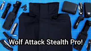 Jaqueta Impermeável Wolf Attack Stealth! Robustez e organização interna para os dias frios! #jaqueta