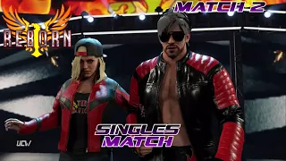 WWE 2K23 - UCW - Reborn - Match 2: Kyle Madison vs Lance Castle