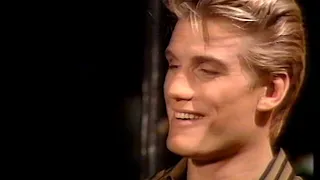 When a young DOLPH LUNDGREN spoke svengelska (Filmkrönikan interview, 1986)