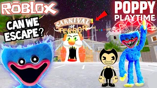 HUGGY WUGGY’S SCARY CARNIVAL! (Poppy Playtime BATDR ROBLOX)