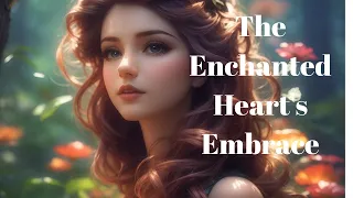 A fairy tale . The enchanted heart embrace.