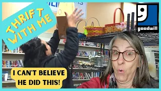 I Can't Believe He Did That - Thrift With Me at Goodwill