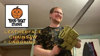 The Texas Chainsaw Massacre Leatherface Chainsaw (Trick or Treat Studios) Unboxing and BOO! Review!