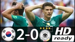 South Korea vs Germany 2-0 - All Goals & Highlights - 27/06/2018 - HD World Cup - From stands