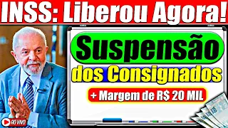 ✅APROVADO!! Suspensão por 180 Dias + MARGEM SOCIAL libera R$ 20 MIL para todos!