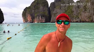 Maya Bay Krabi Thailand.Таиланд, бухта Майя Бэй.