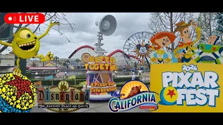 DISNEY Pixar Fest 2024 Parade Characters Fun
