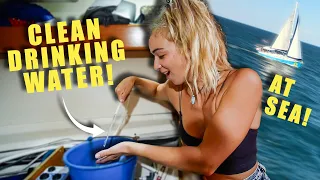 How to Make Water OFF-GRID on the OCEAN! Unlimited FRESH WATER Forever!  | ep.22