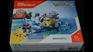 How To Build Wartortle Pokemon MEGA CONSTRUX!!