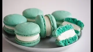 Perfect macaron making, real milk macaron, Italian cream