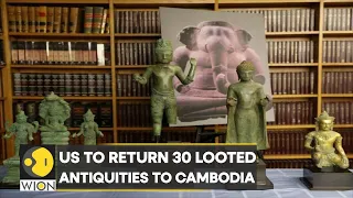 United States to return back 30 looted antiquities to Cambodia from historic sites | English News