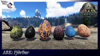 All Fjordur Egg Locations & How To Get To Them | ARK: Survival Evolved #114
