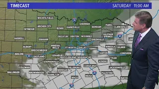 DFW Weather: Latest eclipse forecast and timeline for the next rain chances