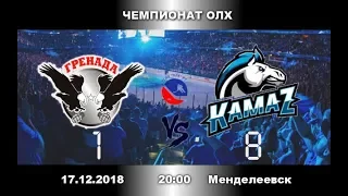 ГРЕНАДА-КАМАЗ 1:8 Чемпионат ОЛХ-2019