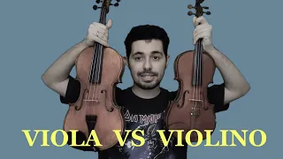 QUAL A DIFERENÇA ENTRE VIOLA E VIOLINO? | VIOLA VS VIOLINO (DIDÁTICO #01)