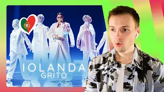 IOLANDA with "GRITO" at Festival Da Canção 2024: I watched her first live performance (Semi FInal 1)