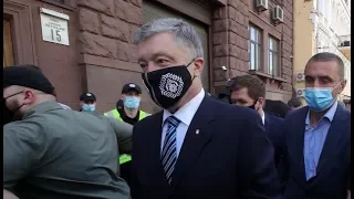 Виступ V Президента України Петра Порошенка перед засіданням Печерського суду