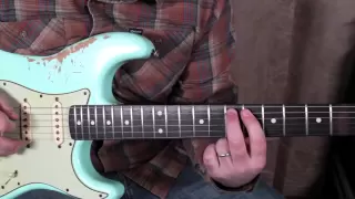 Guitar Lessons - Soloing - Scales Modes - Jerry Garcia Style Guitar Lesson Fender Strat